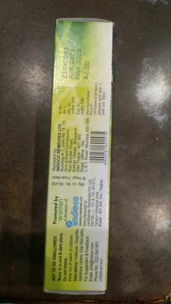 Rexidin-M Forte Gel - Indoco Remedies