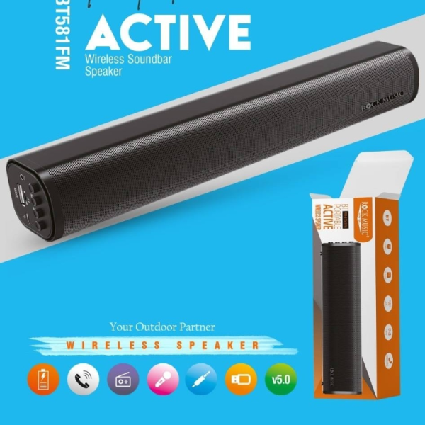 Bluetooth Soundbar - Rock Music