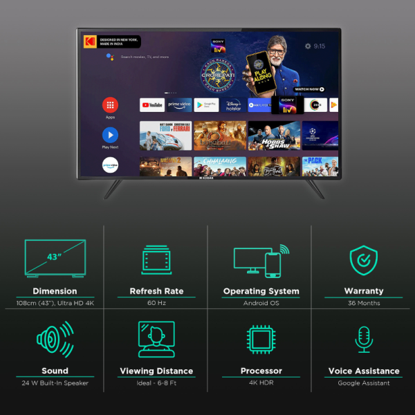 Smart TV - Kodak