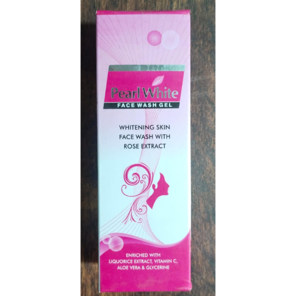 Face Wash Gel - Pearl White