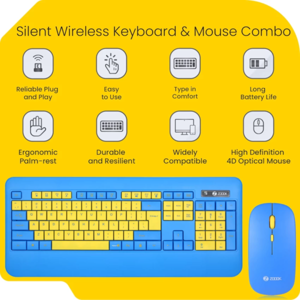 Keyboard & Mouse Combo - Zoook