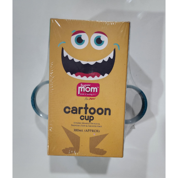 Cartoon Cup - Super Mom