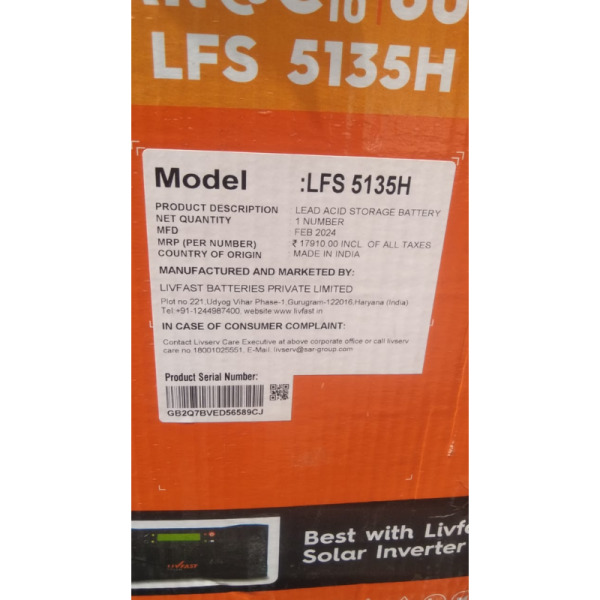Solar Battery - Livfast