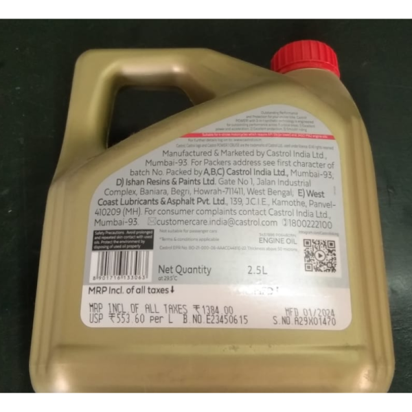 Engine Oil - Castrol