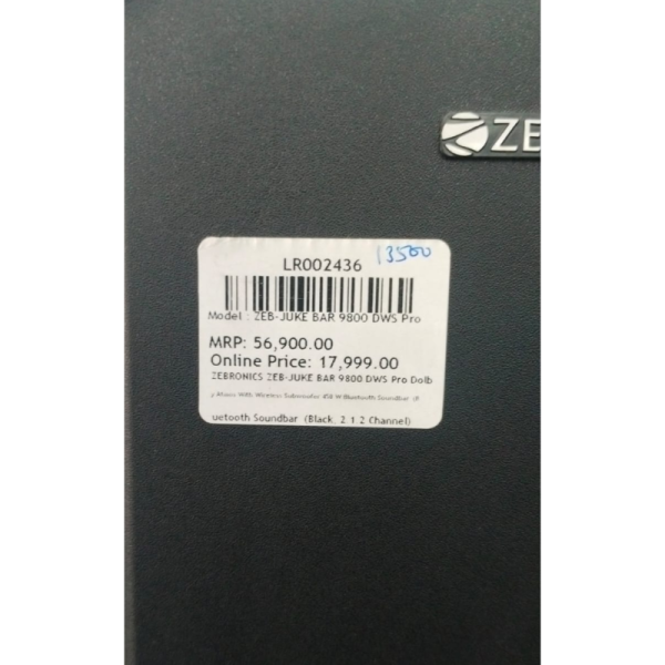 Bluetooth Soundbar - Zebronics