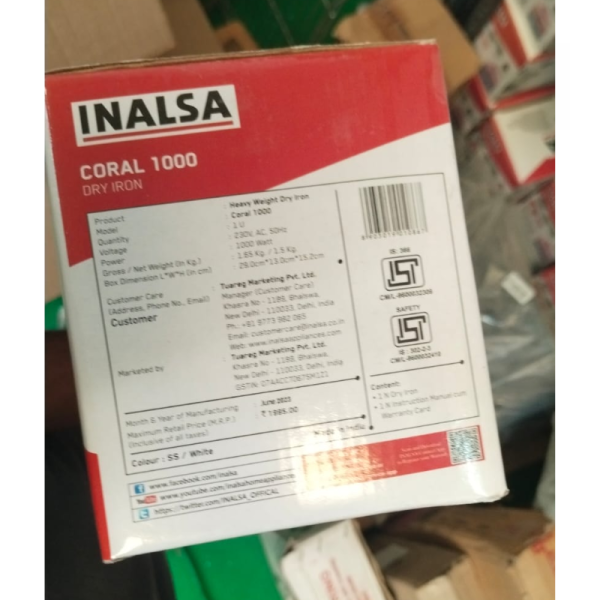 Dry Iron - Inalsa