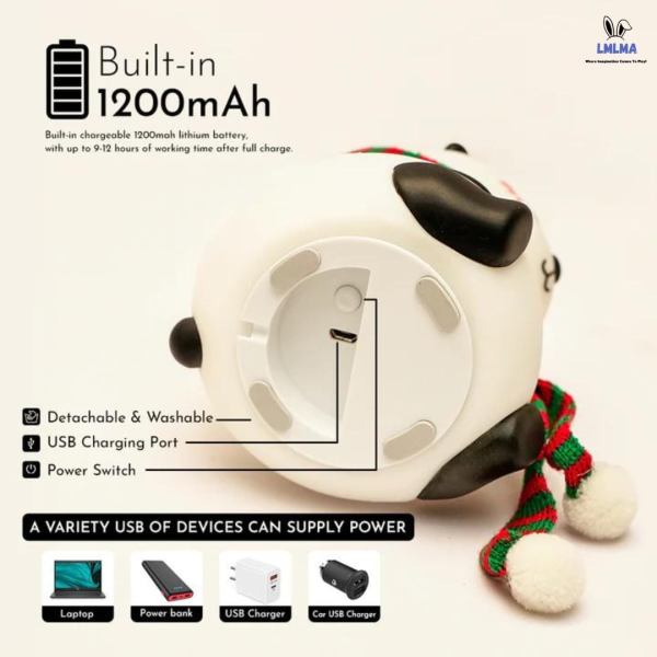 Cute Panda Night Light - Generic