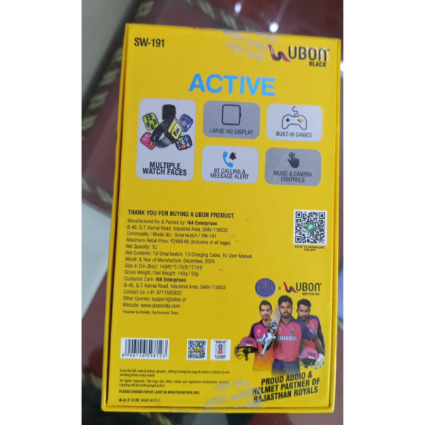 Smart Watch - UBON