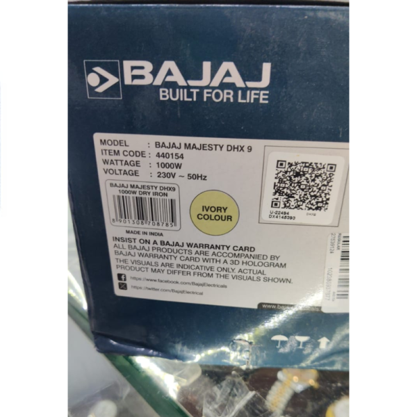 Dry Iron - Bajaj