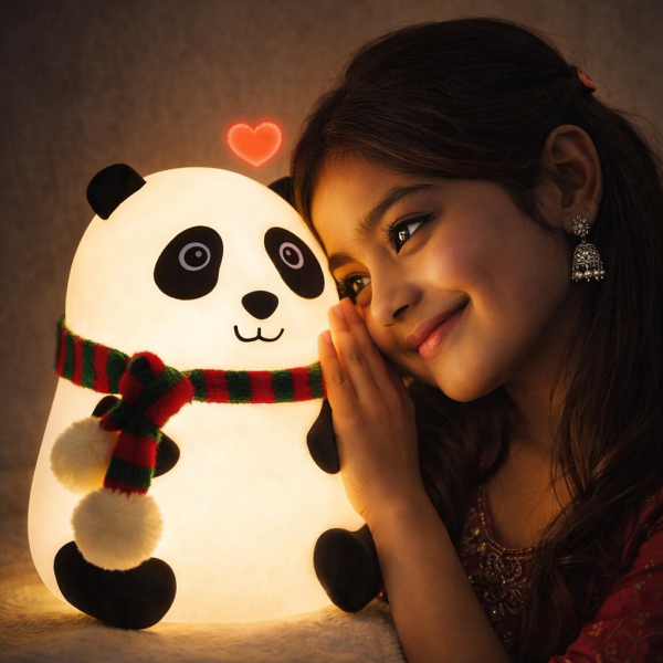 Cute Panda Night Light Image