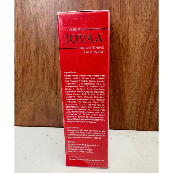 Jovaa Brightening Face Wash - Jimsum's