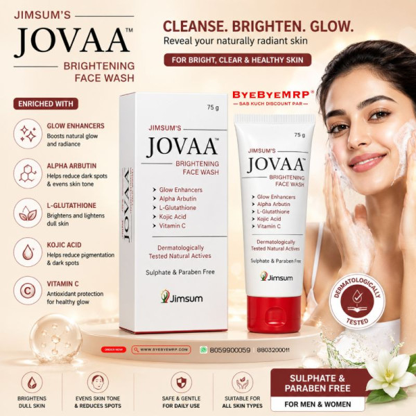 Jovaa Brightening Face Wash - Jimsum's
