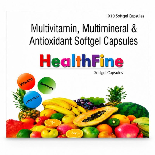 HealthFine Softgel Capsules Image