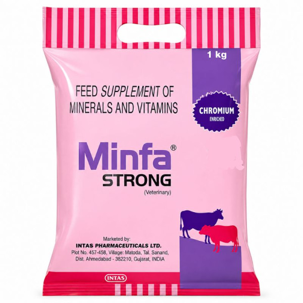 Minfa Strong Veterinary Feed Supplement 1 Kg with Minerals & Vitamins Image