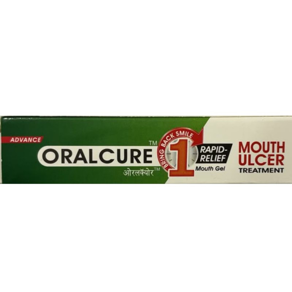 ORALCURE Advance Mouth Gel for Mouth Ulcer Treatment & Relief Image
