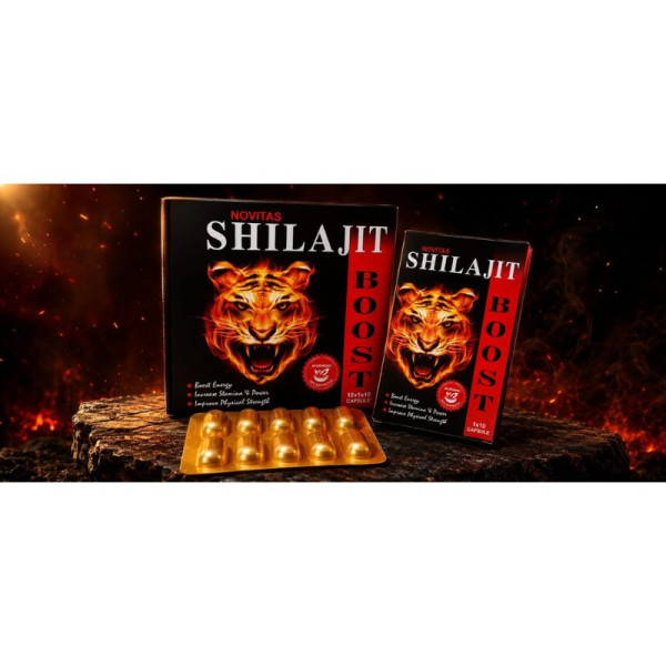 Novitas Shilajit Boost Capsules Image