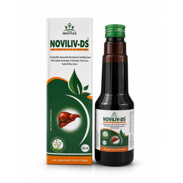 Novitas Noviliv-DS Syrup 225ml – Ayurvedic Liver Tonic Image