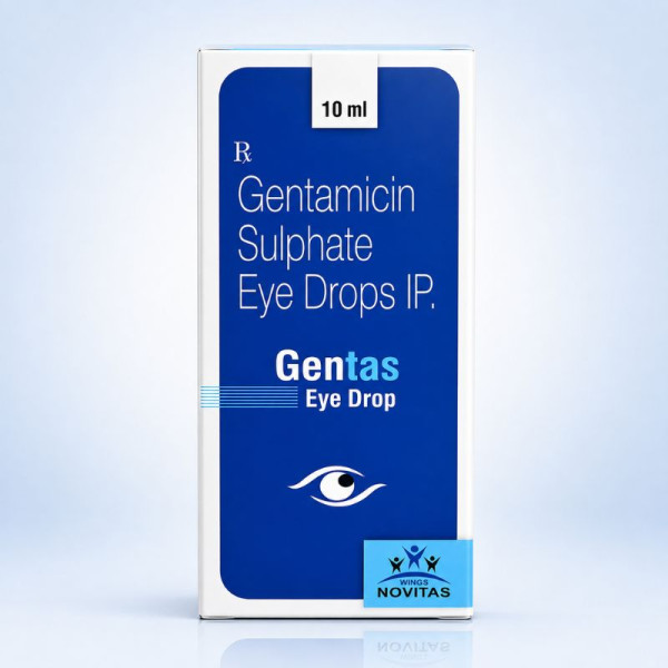 Gentas Gentamicin Sulphate Eye Drops IP 10 ml Image
