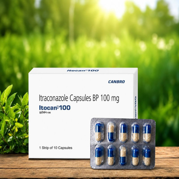 Itocan-100 Itraconazole Capsules BP 100 mg Image