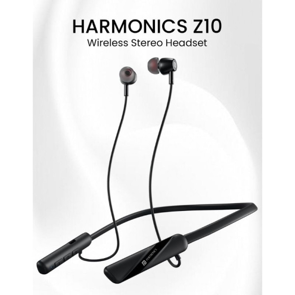 Portronics Harmonics Z10 Wireless Stereo Bluetooth Neckband Headset Image