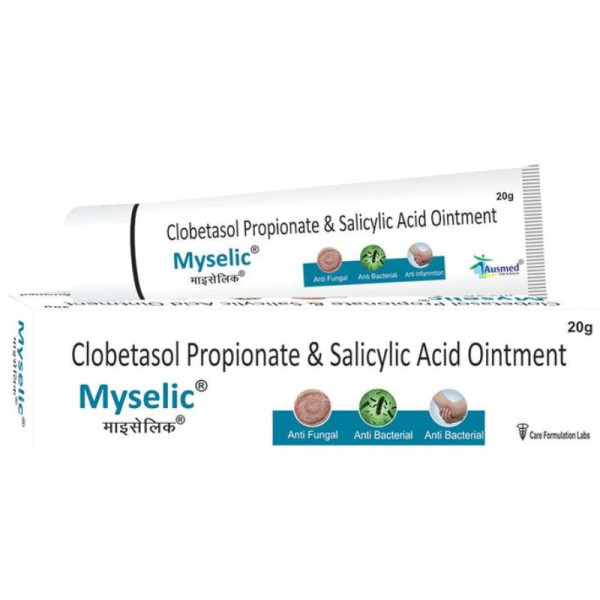 Myselic Clobetasol Propionate & Salicylic Acid Ointment 20g Image